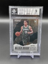 2016-17 Panini Father's Day Malcolm Brogdon # 5/5 RC BGS 9 Lava Flow #39 Celtics