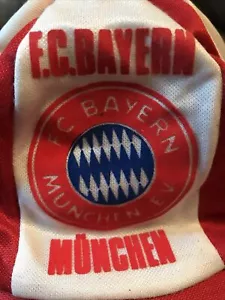 fc bayern münchen ballonmütze 🔴⚪️🏆⚪️🔴 —- 80ger Jahre - Bild 1 von 5