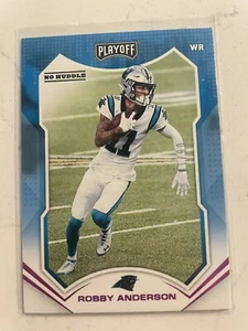 2021 Panini Playoff #160 Robbie Anderson No Huddle #d /10 SSP Panthers Parallel - Picture 1 of 2