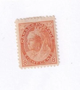 CANADA # 82 VF-MH 8cts NUMERAL ISSUE CAT VALUE $400 (BUYBUYBIRDIE) - Picture 1 of 1