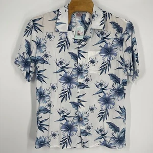 NUEVO CON ETIQUETAS Hawaii Resaca Para hombres Camisa Hawaiana Aloha Talla XL - Flores - Imagen 1 de 3