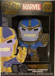 Funko Pop! Pin Marvel Thanos #02 (2020) Sealed - Picture 1 of 2