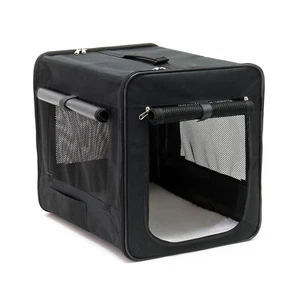 Transportbox S faltbar 42x36x41 cm Hundebox Katzenbox Reisebox Autobox - Bild 1 von 6