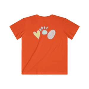 Kids Peace, Love, Paws Fine Jersey Tee - Picture 1 of 27