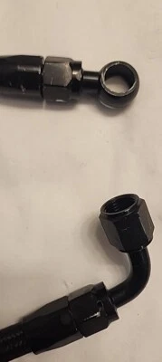 Braided Fuel Line For 1992-2000 Honda Civic 1994-01 Acura Integra B/D Series - Image 1 of 2