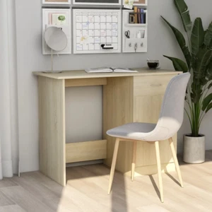 Schreibtisch Sonoma-Eiche 100x50x76 cm Holzwerkstoff - Bild 1 von 9