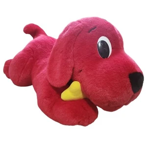 Scholastic Jumbo Clifford Big Red Dog Plush Barks Sounds Vintage 24" Large Big - Picture 1 of 16