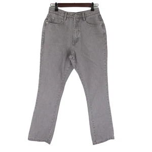L.A. Blues Damengröße 8 Hosenschlitz mit Reißverschluss 5 Taschen gerades Bein grau Jeans neu ohne Etikett - Bild 1 von 8