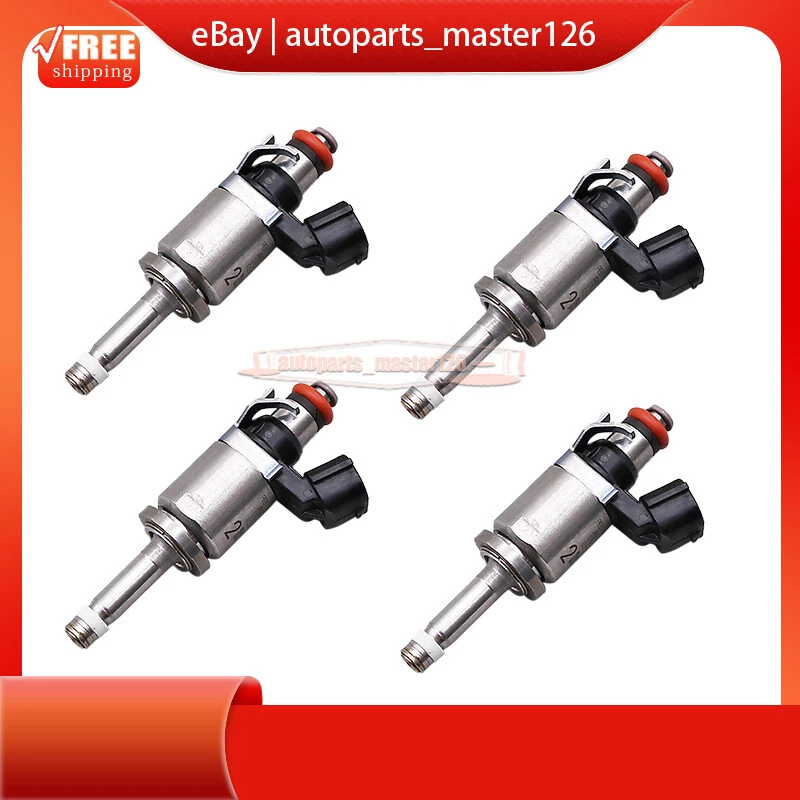Set of 4 Fuel Injectors PE0113250C For 2013-2015 Mazda CX-3 CX-5 2.0L L4 New - Image 1 of 4