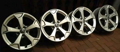 4x Original Audi Q3/83A Alufelgen 17 Zoll 6.5J /5x112/ET 38/ 83A601025AL *TOP* - Bild 1 von 4