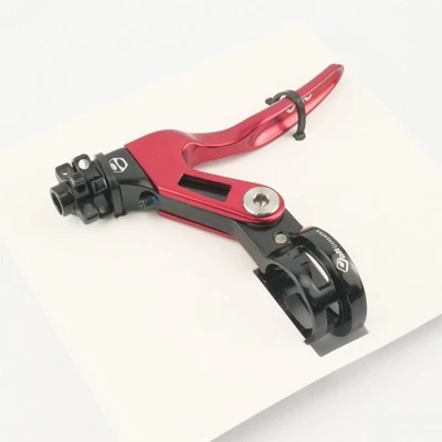 Box One Short Reach Brake Lever Red Right Single Flat Bar Rim Brake  - Image 1 of 3