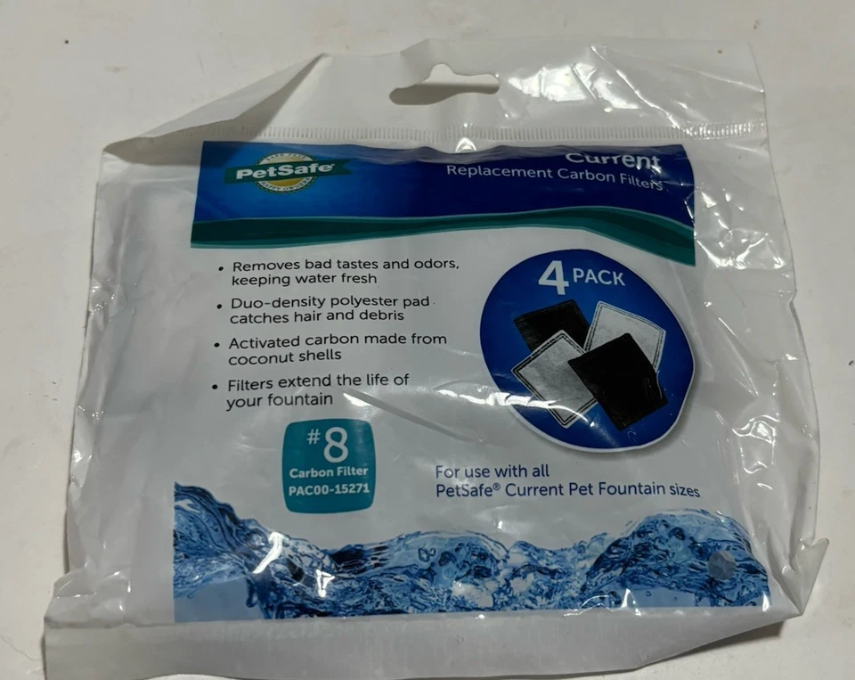 Filtro de carbono Petsafe #8 PACO00-15271-4 paquete nuevo Foto 1 de 1