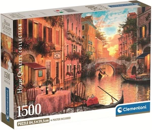 NEW Clementoni Jigsaw Puzzle 1500 Pieces High Quality Collection Venezia - Picture 1 of 2