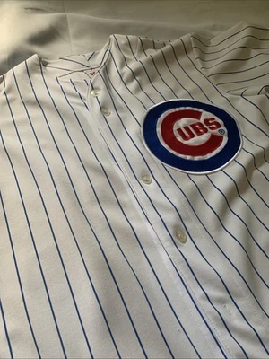Majestuosa camiseta de béisbol vintage de los Chicago Cubs Sammy Sosa 21 para hombre L auténtica Foto 1 de 4