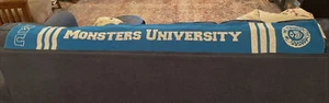 Monsters University scarf, Blue and White , from Monsters U by Disney and Pixar - Picture 1 of 5
