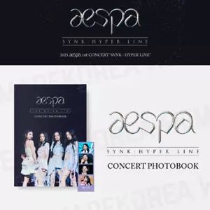 Libro de fotos oficial K-POP K-POP de primer concierto aespa 1er concierto SYNK: HYPER LINE - Imagen 1 de 6
