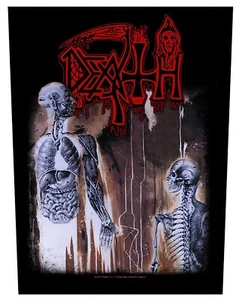 Death backpatche dossard patche dorsal officiel licence patch à coudre humans - Picture 1 of 2