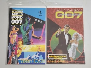 Ian Flemings James Bond 007 Erlaubnis zu sterben & Schlangenzahn Buch zwei - Bild 1 von 1