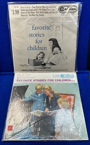 Fav Children Stories Vinyl '67 RCA Camden CAL 364 394 VG-/VG+ LP Record 2 Albums - Picture 1 of 18