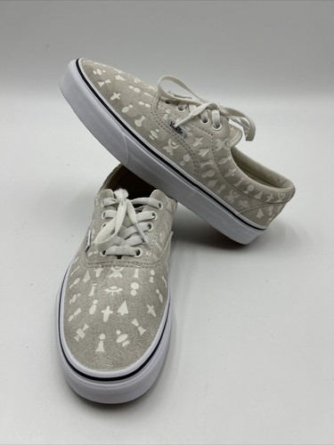 Geroglifici Vans crema camoscio alieno veicolo spaziale taglia 7 donna taglia 8 5