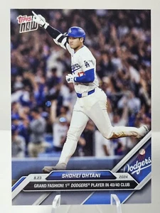 2024 Topps Now Shohei Ohtani #584 40/40 Club LA Dodgers - Picture 1 of 2