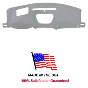 Light Grey Carpet Dash Cover Compatible w/ Chevy Silverado 2019-2022 w/ HUD - Picture 1 of 11