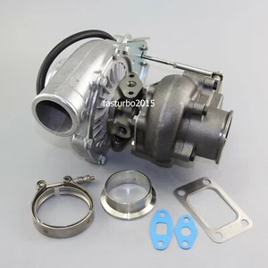 Universal WGT30 Turbo A/R.70 A/R.63 T3 Flange 2.5"v-band Water Cool with Clamps - Picture 1 of 7