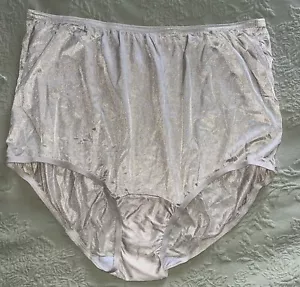 NWOT Vanity Fair Perfectly Yours Ravissant Sheer Nylon Brief 15711 Beige 9 2XL - Picture 1 of 4