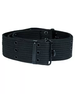 US Lochkoppel Security Koppel 55mm US Army Belt Uniform Safety Guard Schwarz - Bild 1 von 1