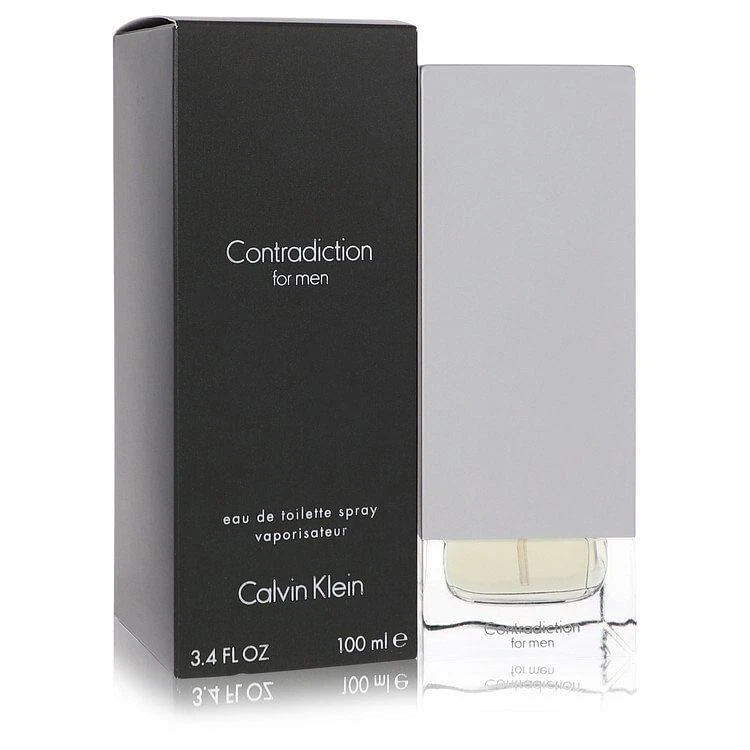 Contradiction by Calvin Klein 3.4 Oz 100 Ml EDT Spray for Men