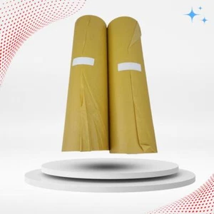 Plastic Coated Masking Paper Automotive Poly Gold Medium Weight 293 mm x 55 m - Picture 1 of 5