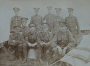 Pre WW1 SMALL PHOTO CHESHIRE REGIMENT - Picture 1 of 3