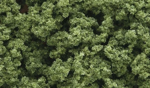 FOLIAGE CLUSTERS - MEDIUM GREEN BY WOODLAND SCENICS-50.8" GROUND COVER & MORE! - Picture 1 of 2