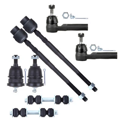 8x Front Ball Joint Tie Rod Sway Bar For 1985-1993 Cadillac DeVille Fleetwood Foto 1 de 4