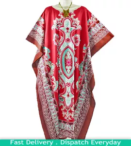 New Summer Amazing Beautiful BALI Design Buttersoft Long Kaftan Kaftans Dress - Picture 1 of 4