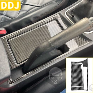 Cubierta de panel de portavasos de agua central de fibra de carbono real para Mazda 3 Axela 10-13 - Imagen 1 de 10