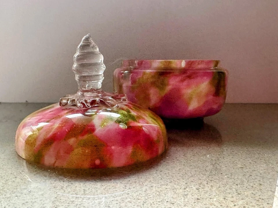 Franz Welz Glass Spatter Pattern Set - Image 1 of 4