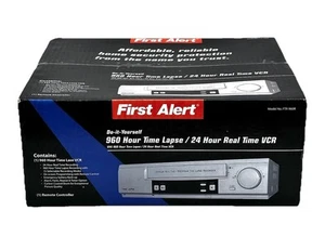First Alert DIY VCR Security Camera 960hr Time Lapse 24hr Recording FTR-960R NEW - Bild 1 von 7