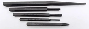 Williams Tools New Pin Punch Set 5 Piece P26-P10-P8-P4-P40 Never Used USA F/S - Foto 1 di 1