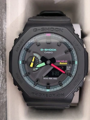 Reloj para hombre CASIO G-SHOCK GA-B2100MF negro resistente solar  Foto 1 de 4