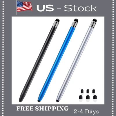 3 PIEZAS Lápiz óptico Pantalla táctil Punta de goma Lápices para iPad Tablet Teléfono Android Foto 1 de 4