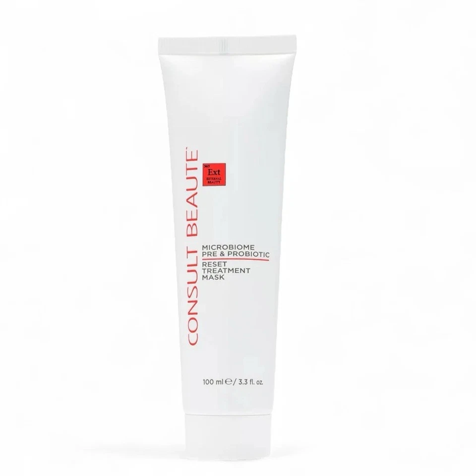 CONSULTE BEAUTE MICROBIOMA PRE Y REINICIO PROBIÓTICO REINICIO TRATAMIENTO MASCARILLA 3,3 OZ SELLADA Foto 1 de 1