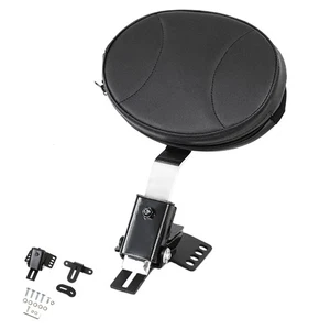 Adjustable Driver Backrest Pad for Touring Street Road Electra Glide 1997-Later - Picture 1 of 8