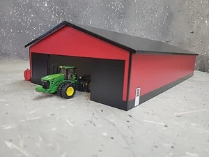 1/64 Custom scratch built 60x120 building Black & Red - Picture 1 of 5