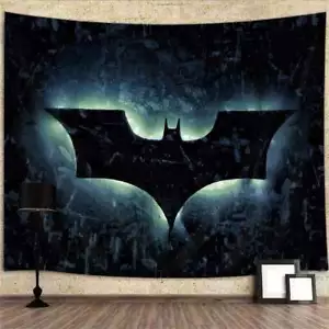 Vintage Batman Poster XXL Wandteppich Wandbehang Fototapete Wandtapete Gotisch - Bild 1 von 7