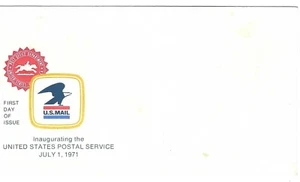 STAMP US Envelope for FDC "USPS Emblem #1396" MINT 1971 - Picture 1 of 1