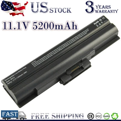 VGP-BPS13 Battery for Sony Vaio PCG-7192L PCG-81114L VGN-FW351J/H VGN-CS19  - Image 1 of 4