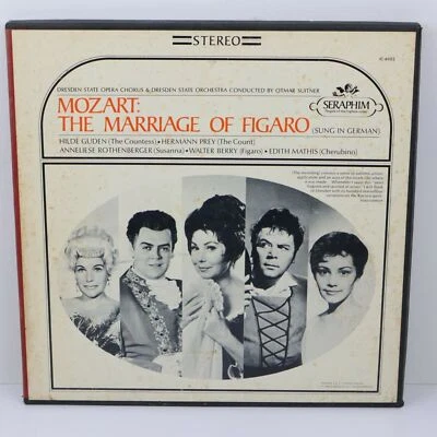 Mozart The Marriage of Figaro Guden Prey Rothenberger Berry Mathis German IC6002 - Image 1 of 4
