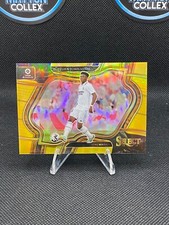 2022-23 Panini Select La Liga Aurelien Tchouameni /10 True Gold Field Level