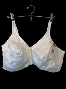 Bra Sz 46D New With Tag Unbranded Wireless Lace Accents Back Close. - Picture 1 of 5